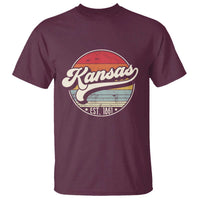 Kansas City Missouri Retro 80s Established 1861 T Shirt