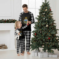 Retro Kansas Flag Vintage KS Souvenir Plaid Pajama Set