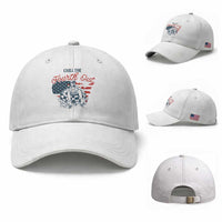 Chill The Fourth Out Baseball Cap Funny FDT 4th of July