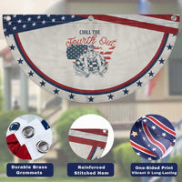 Cute Fourth of July Patriotic Fan Flag Watermelon Hotdog Firework