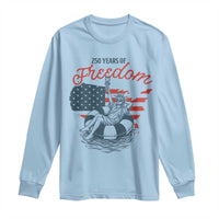 Chill The Fourth Out Long Sleeve Shirt Funny Statue of Liberty 4th of July