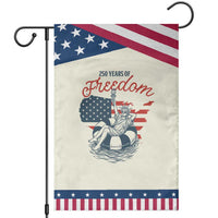 Chill The Fourth Out Patriotic Garden Flag Funny Statue of Liberty 4th of July