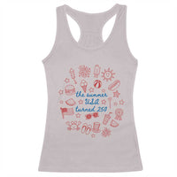 The Summer USA Turned 250 Racerback Tank Top 250 Years America Anniversary 4th of July