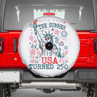 250 Years America Anniversary Statue of Liberty Spare Tire Cover The Summer USA Turned 250