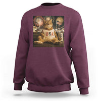 USA 250th Anniversary Statue of Liberty Sweatshirt The Summer USA Turned 250