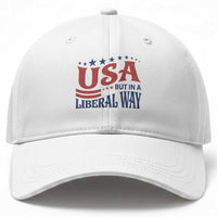 USA But In A Liberal Way 4th of July Baseball Cap Feminist Women's Rights