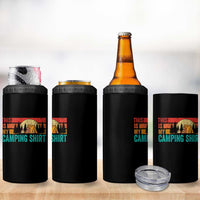 Funny Camper 4 in 1 Can Cooler Tumbler This Is My Camping Shirt - Wonder Print Shop