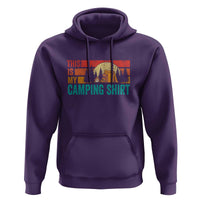 Funny Camper Hoodie This Is My Camping Shirt - Wonder Print Shop