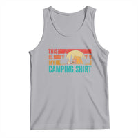 Funny Camper Tank Top This Is My Camping Shirt - Wonder Print Shop