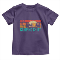 Funny Camper Toddler T Shirt This Is My Camping Shirt - Wonder Print Shop
