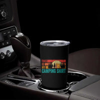Funny Camper Tumbler Cup This Is My Camping Shirt - Wonder Print Shop