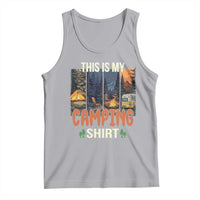 Funny Camper Glamper Tank Top This Is My Camping Shirt - Wonder Print Shop