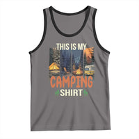 Funny Camper Glamper Tank Top This Is My Camping Shirt - Wonder Print Shop