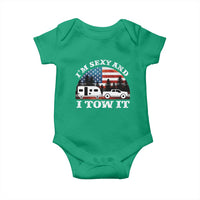 Funny Camping RV Camper Truck Baby Onesie I Am Sexy And I Tow It - Wonder Print Shop