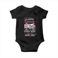 Funny Camping RV Baby Onesie Camper Queen Classy Sassy And A Bit Smart Assy - Wonder Print Shop