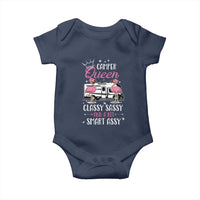 Funny Camping RV Baby Onesie Camper Queen Classy Sassy And A Bit Smart Assy - Wonder Print Shop