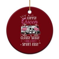 Funny Camping RV Ceramic Ornament Camper Queen Classy Sassy And A Bit Smart Assy - Wonder Print Shop