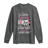 Funny Camping RV Long Sleeve Shirt Camper Queen Classy Sassy And A Bit Smart Assy - Wonder Print Shop