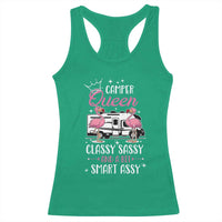 Funny Camping RV Racerback Tank Top Camper Queen Classy Sassy And A Bit Smart Assy - Wonder Print Shop