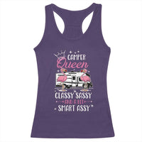 Funny Camping RV Racerback Tank Top Camper Queen Classy Sassy And A Bit Smart Assy - Wonder Print Shop