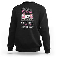 Funny Camping RV Sweatshirt Camper Queen Classy Sassy And A Bit Smart Assy - Wonder Print Shop