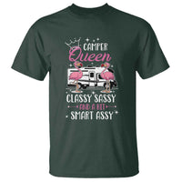 Funny Camping RV T Shirt Camper Queen Classy Sassy And A Bit Smart Assy - Wonder Print Shop