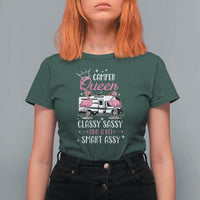 Funny Camping RV T Shirt For Women Camper Queen Classy Sassy And A Bit Smart Assy - Wonder Print Shop