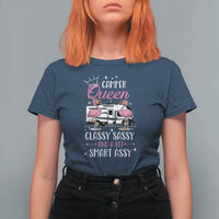 Funny Camping RV T Shirt For Women Camper Queen Classy Sassy And A Bit Smart Assy - Wonder Print Shop