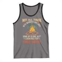 Funny Camping Tank Top Not All Those Who Wander Are Lost - Wonder Print Shop