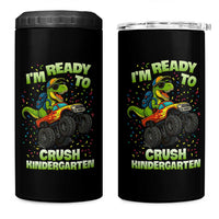 Back To School Boy Dinosaur 4 in 1 Can Cooler Tumbler I Am Ready To Crush Kindergarten - Wonder Print Shop