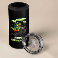 Back To School Boy Dinosaur 4 in 1 Can Cooler Tumbler I Am Ready To Crush Kindergarten - Wonder Print Shop