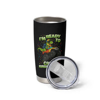 Back To School Boy Dinosaur Tumbler Cup I Am Ready To Crush Kindergarten - Wonder Print Shop