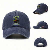 Back To School Boy Dinosaur Washed Cotton Baseball Cap I Am Ready To Crush Kindergarten