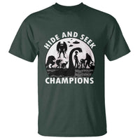 Hide And Seek Champions T Shirt Funny Cryptid Cryptozoology - Wonder Print Shop