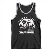 Hide And Seek Champions Tank Top Funny Cryptid Cryptozoology - Wonder Print Shop