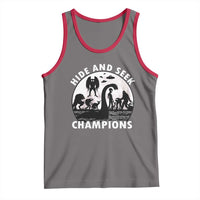 Hide And Seek Champions Tank Top Funny Cryptid Cryptozoology - Wonder Print Shop
