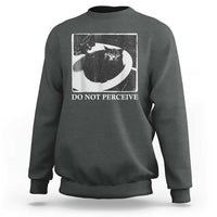 Do Not Perceive Me Funny Meme Cat Lover Sweatshirt Funny Cat Sarcstic Meme