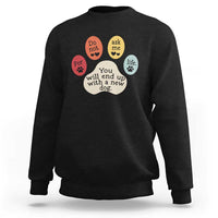 Do Not Ask Me For Life Advice Sweatshirt Funny Sarcastic Dog Lover Gift