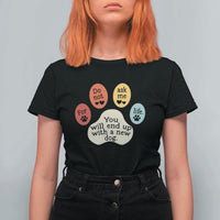 Do Not Ask Me For Life Advice T Shirt For Women Funny Sarcastic Dog Lover Gift