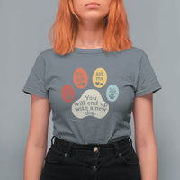 Do Not Ask Me For Life Advice T Shirt For Women Funny Sarcastic Dog Lover Gift