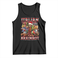 Italian Brainrot Christmas Meme Tank Top Funny Brain Rot Gen Z Meme - Wonder Print Shop