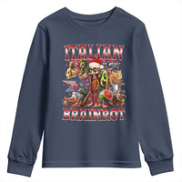 Italian Brainrot Christmas Meme Youth Sweatshirt Funny Brain Rot Gen Z Meme - Wonder Print Shop