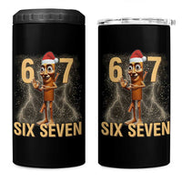 67 Six Seven Italian Brainrot Meme 4 in 1 Can Cooler Tumbler Funny Tung Tung Tung Sahur Christmas - Wonder Print Shop