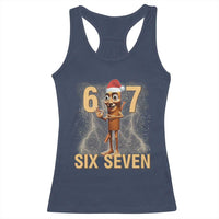 67 Six Seven Italian Brainrot Meme Racerback Tank Top Funny Tung Tung Tung Sahur Christmas - Wonder Print Shop