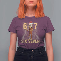 67 Six Seven Italian Brainrot Meme T Shirt For Women Funny Tung Tung Tung Sahur Christmas - Wonder Print Shop