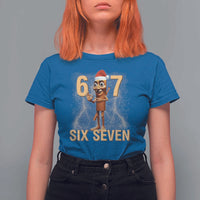 67 Six Seven Italian Brainrot Meme T Shirt For Women Funny Tung Tung Tung Sahur Christmas - Wonder Print Shop