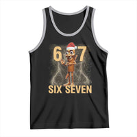 67 Six Seven Italian Brainrot Meme Tank Top Funny Tung Tung Tung Sahur Christmas - Wonder Print Shop