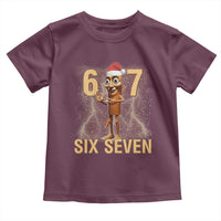 67 Six Seven Italian Brainrot Meme Toddler T Shirt Funny Tung Tung Tung Sahur Christmas - Wonder Print Shop