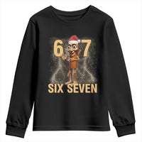 67 Six Seven Italian Brainrot Meme Youth Sweatshirt Funny Tung Tung Tung Sahur Christmas - Wonder Print Shop