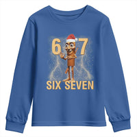 67 Six Seven Italian Brainrot Meme Youth Sweatshirt Funny Tung Tung Tung Sahur Christmas - Wonder Print Shop